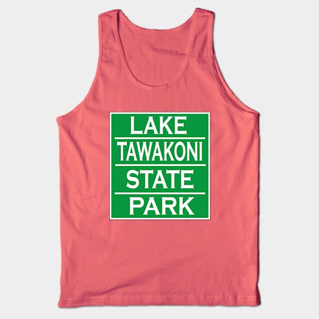 LAKE TAWAKONI STATE PARK Tank Top by Cult Classics